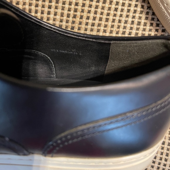 Vince Nelson Leather Slip-On Black Sneakers Women’s Size 9.5 Excellent Condition - Picture 13 of 13